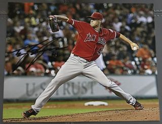 Tyler Skaggs Autographed Signed 8x10 Photo Los Angeles Angels