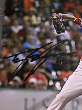 TYLER SKAGGS Autographed Signed 8X10 Photo Los Angeles Angels 2