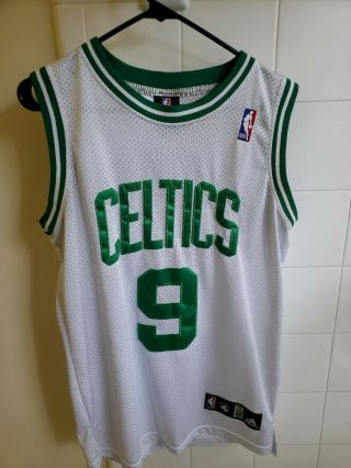 Rajon Rondo Boston Celtics Adidas Sewn Jersey Size 44 Nba Basketball Stitched 9