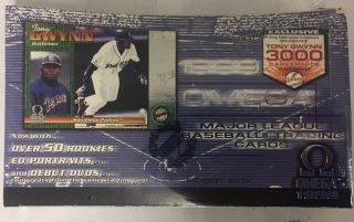 1999 Pacific Omega Factory Baseball Hobby Box
