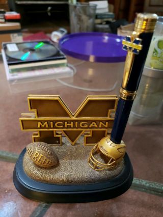 University Of Michigan Desk Pen Holder