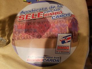 Very Rare Costa Rica World Cup 2002 Bimbo Soccer Album Cars Full