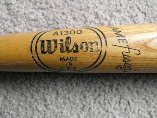 Wilson A1300 Henry Aaron Professional Model 33 inch Baseball Bat - SHIPS 3
