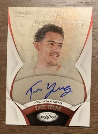 2018 - 19 Certified Potential Trae Young Rc Auto