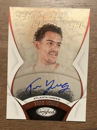 2018 - 19 Certified Potential Trae Young RC AUTO 2