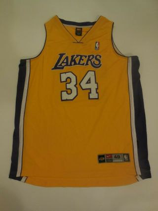 Nike Los Angeles Lakers Shaquille O’neal Jersey Xl (size 48)