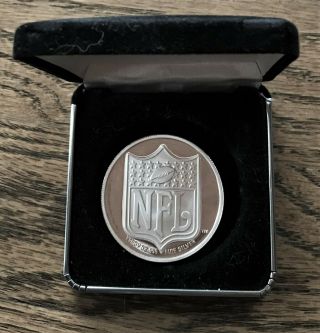 Nfl Carolina Panthers,  1troy Oz.  999 Fine Silver Coin,  Established 1993