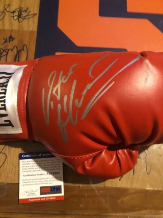 Vitali Klitschko Signed Autograph Boxing Glove Psa Wbo Wbc Russian Champ 2