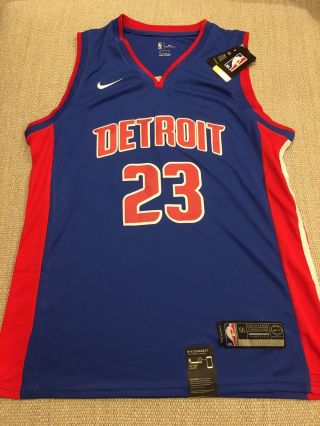 EXACT PROOF BLAKE GRIFFIN Signed Autographed DETROIT PISTONS Jersey Oklahoma 3
