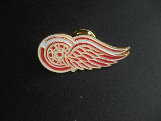 Detroit Red Wings Winged Wheel Logo Lapel Hat Pin