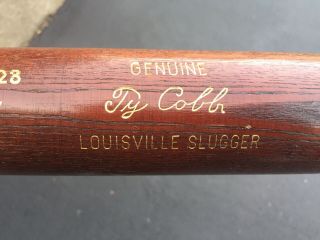 Louisville Slugger Ty Cobb J.  F.  Hillerich & Son Louisville Baseball Bat 6
