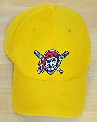 Vintage Pittsburgh Pirates The Right Hat Starter Cap Snapback Yellow