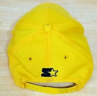 Vintage Pittsburgh Pirates The Right Hat Starter Cap Snapback Yellow 3