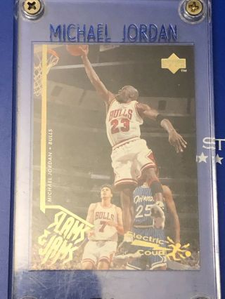 Michael Jordan 1995 Upper Deck Electric Court Gold 352 Ungraded