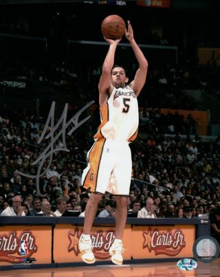 Jordan Farmar Signed 8x10 Autograph Photo Los Angeles Lakers Jump Shot W/coa