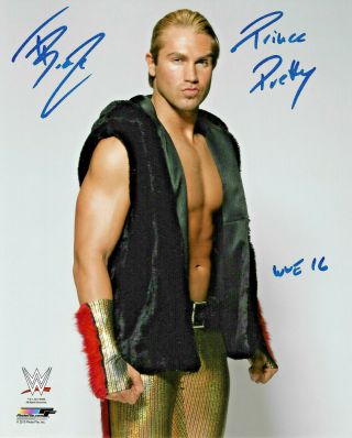 Wwe Tyler Breeze Hand Signed 8x10 Photofile Photo With Picture Proof And 1