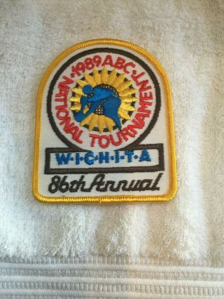 1989 Abc National Bowling Tournament Wichita Patech