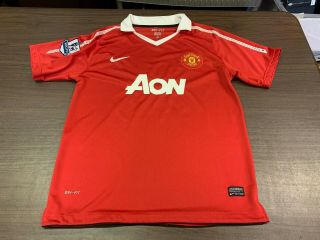 Chicharito Manchester United Nike Dri - Fit Red Soccer Jersey - Large