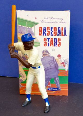 Hartland Enrie Banks Chicago Cubs 25th Anniversary Statue W/box