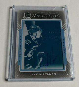 R11,  899 - Jake Virtanen - 2015/16 The Cup - Rc Autograph Printing Plate 1/1