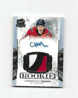 2017 - 18 The Cup Christian Djoos Rookie Patch Autograph 038/249