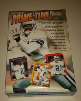 Honey Frosted Wheaties Cereal Box Deion Sanders with Signature Dallas Cowboys 2