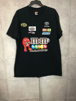 Winners Circle Kyle Busch M&ms Racing 18 Size Xl T - Shirt 100 Cotton