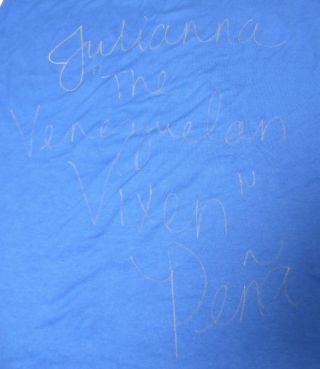 Julianna Pena Signed UFC The Ultimate Fighter Shirt PSA/DNA TUF 18 Autograph 6