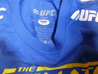 Julianna Pena Signed UFC The Ultimate Fighter Shirt PSA/DNA TUF 18 Autograph 7
