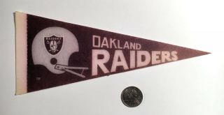 Oakland Raiders Rare Vintage 1970 
