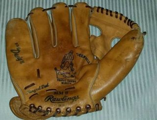 Mickey Mantle Rawlings Baseball Glove Mm9 Triple Crown,  Pro Design -