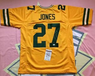 Josh Jones Autographed Signed Jersey Green Bay Packers Jsa
