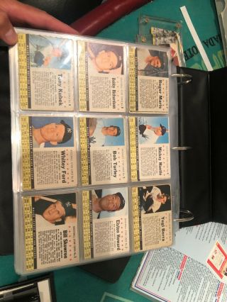 1961 Post Cereal Complete Set Wow
