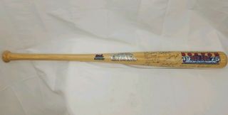 1975 Boston Red Sox Team - Signed Cooperstown Bat Auto Mlb Authenticated Halogram