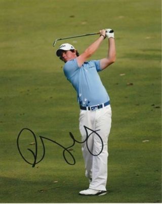 Rory Mcilroy Autographed Golf 8x10 Photo (4)