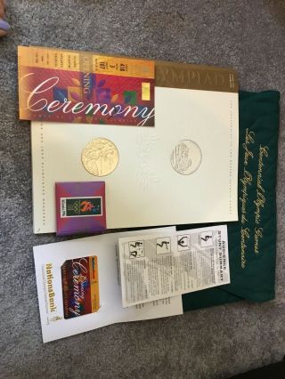 1996 Atlanta Centennial Olympics Opening Ceremony Bag Complete - Unique Item