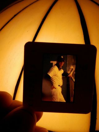 Billy Martin Yankees 35 Mm Slide Dugout One Of A Kind