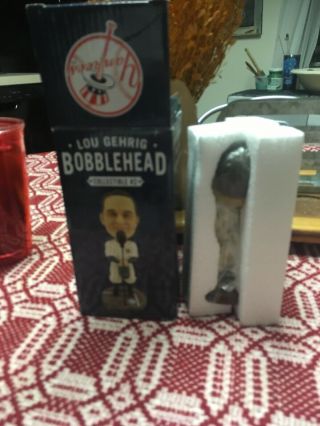 Lou Gehrig " Luckiest Man " York Yankees Limited Edition Bobblehead