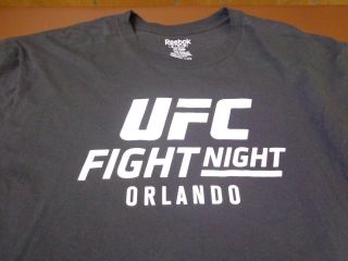 Rafael Dos Anjos Vs.  Cowboy 2 Ufc Reebok Fight Night Orlando T - Shirt Xl I14