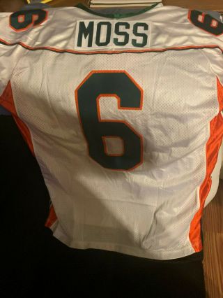 Santana Moss Miami Hurricanes College Jersey Xl Pre - Owned