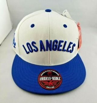 American Needle Los Angeles Dodgers Snapback Cap Hat La Dodgers Nwt