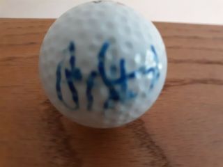Payne Stewart Autographed Golf Ball Authenticated
