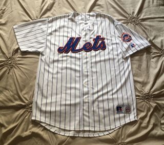 York Mets Russell Athletic Jersey 2000 World Series Size XL 2