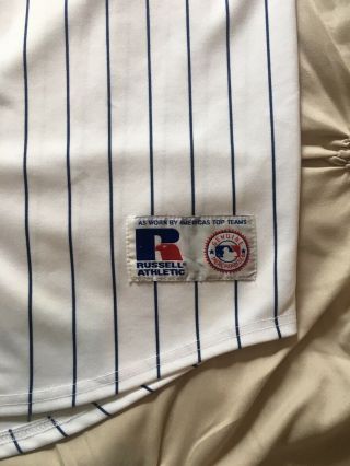 York Mets Russell Athletic Jersey 2000 World Series Size XL 5