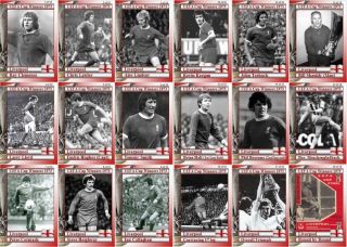 Liverpool 1973 Uefa Cup Winners Football Trading Cards