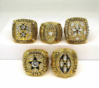 1995 1993 1992 1977 1971 Dallas Cowboys World Championship Ring