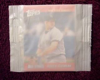 Cracker Jack Baseball Card 2002 - Roger Clemens - Ny York Yankees