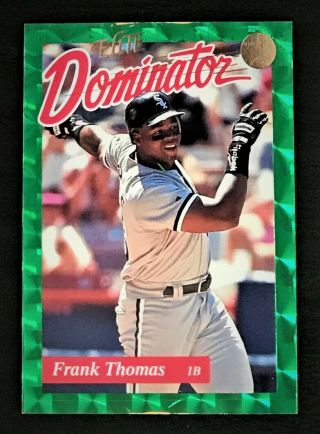 1993 Donruss Elite Dominator /5000 13 Frank Thomas - White Sox