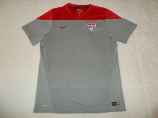 Euc Sewn Team Usa World Cup Nike Authentic Soccer Jersey Mens Xl 4th America
