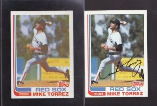 1982 Topps Pure True Blackless 225 Mike Torrez Red Sox Ultra Scarce C Sheet